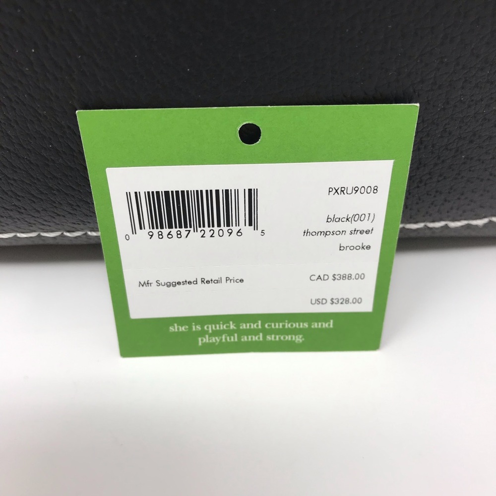 Kate spade Thompson Street Brooke Black Backpack - Picture 6 of 8